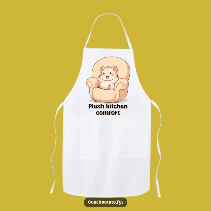 Funny Hamster Chef Armchair Apron: A Hilarious Cozy Kitchen Gift