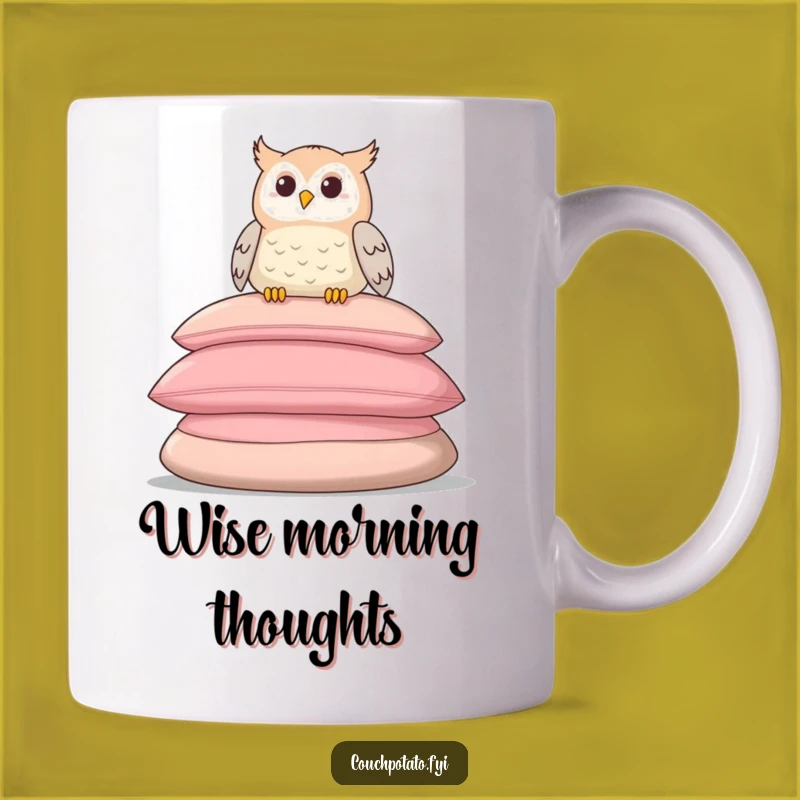 Funny Relaxed Owl Mug: Cozy Comfort For Owl Lovers, Perfect Gift For Relaxation