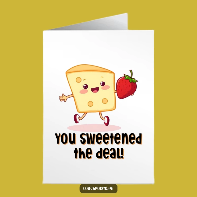 Free Printable Congrats Card: Cream Cheese Fitness, Joyful Downloadable DIY Gift