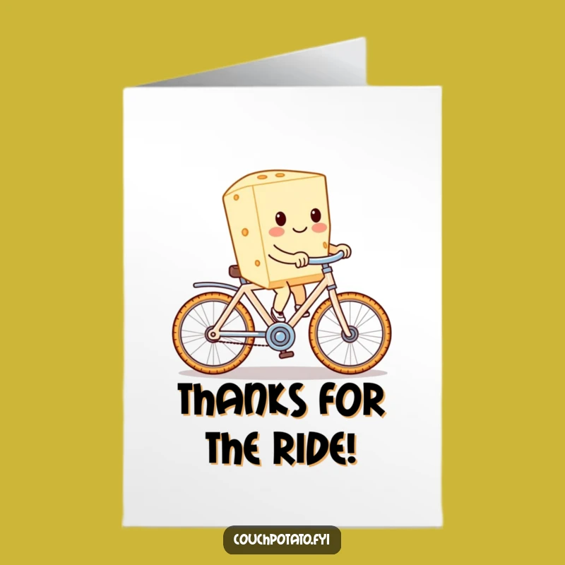 Thanks a Bunch Free Printable Card: Cream Cheese Courier Downloadable Gratitude Gift