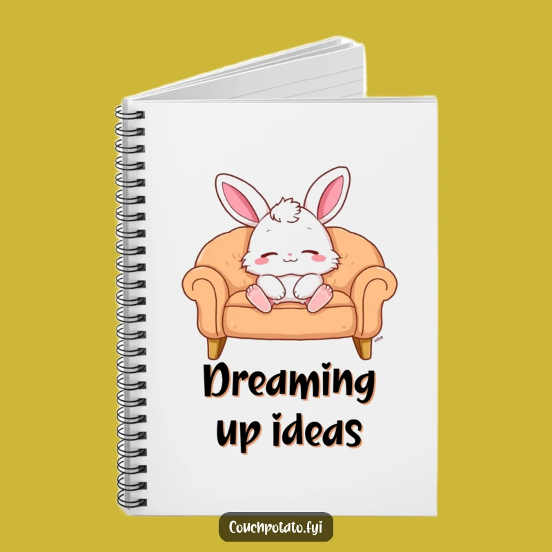 Funny Bunny Ideas Notebook: Hilarious Journal for Relaxed Thoughts