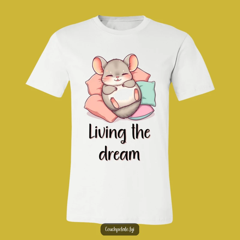 Funny Chinchilla T-Shirt: Wearable Happiness for Cozy Moments Gift